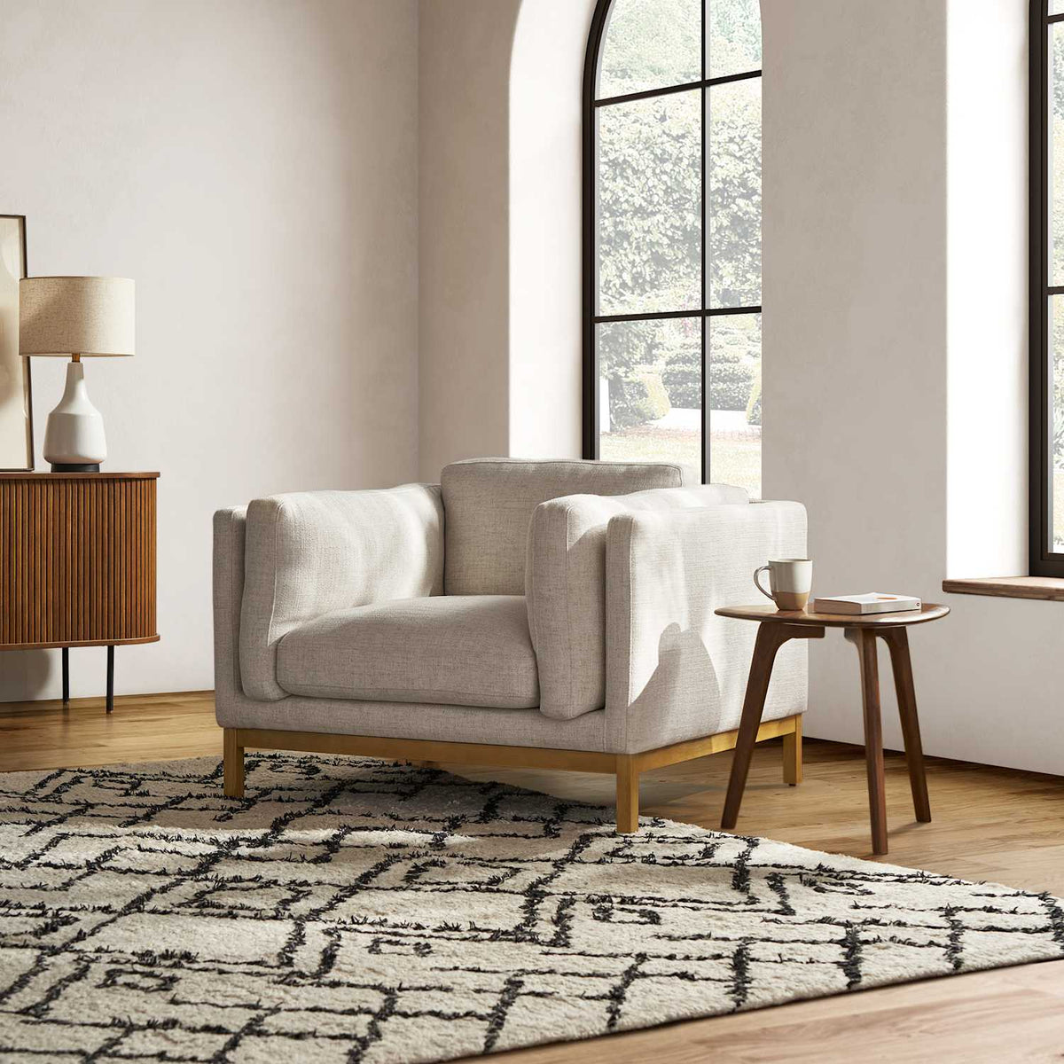 Owen armchair in a room