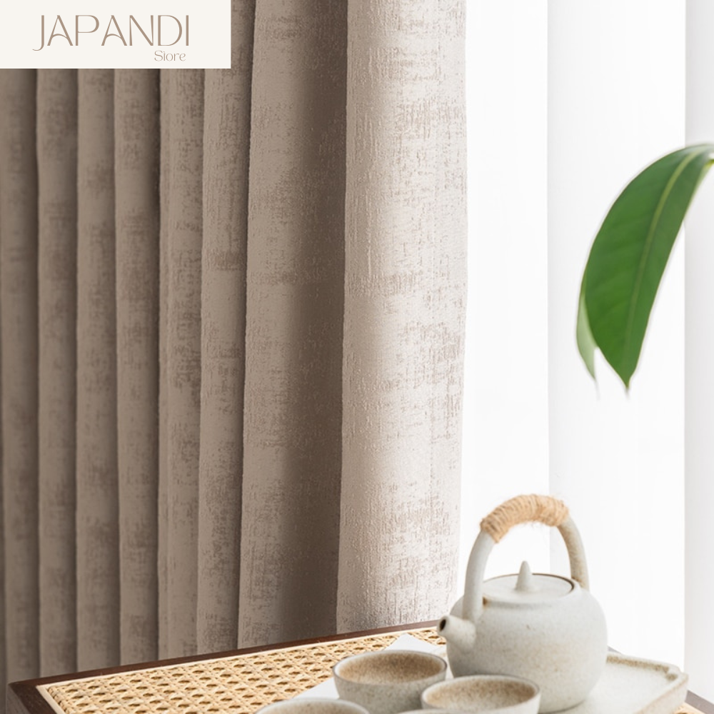 Patterned Japandi Curtain | Japandistore®