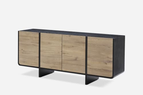 Japandi 4 Door Sideboard