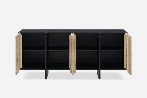 Japandi 4 Door Sideboard