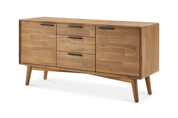 Japandi Solid Acacia Sideboard - Seb