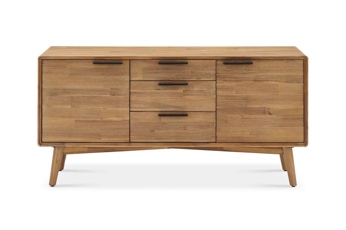 Japandi Solid Acacia Sideboard - Seb