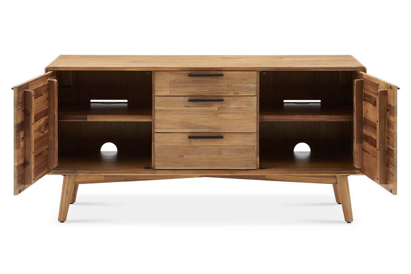 Japandi Solid Acacia Sideboard - Seb