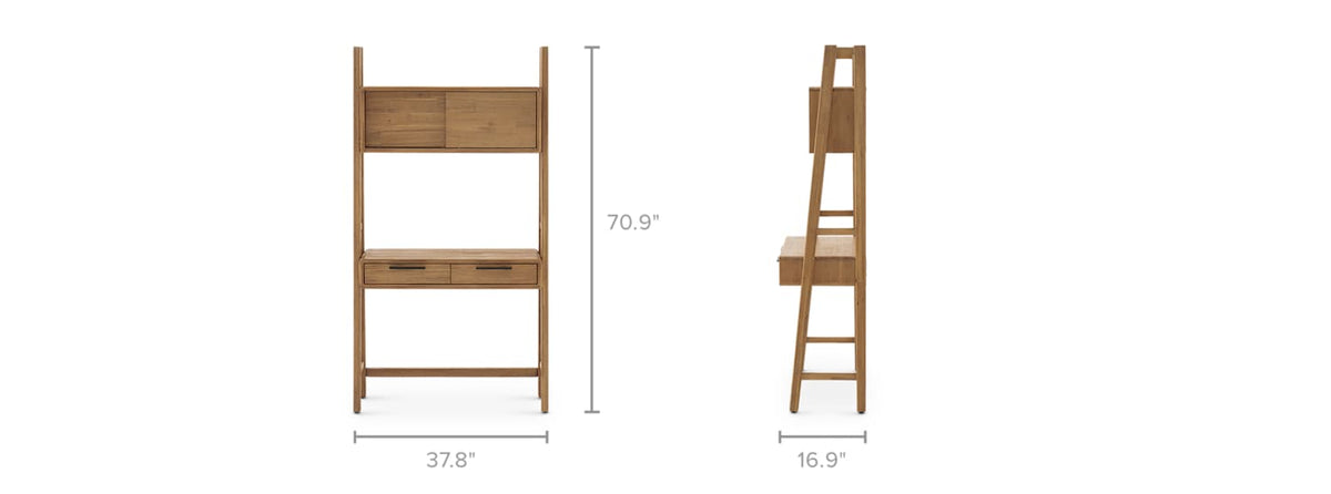 Seb wall desk dimensions