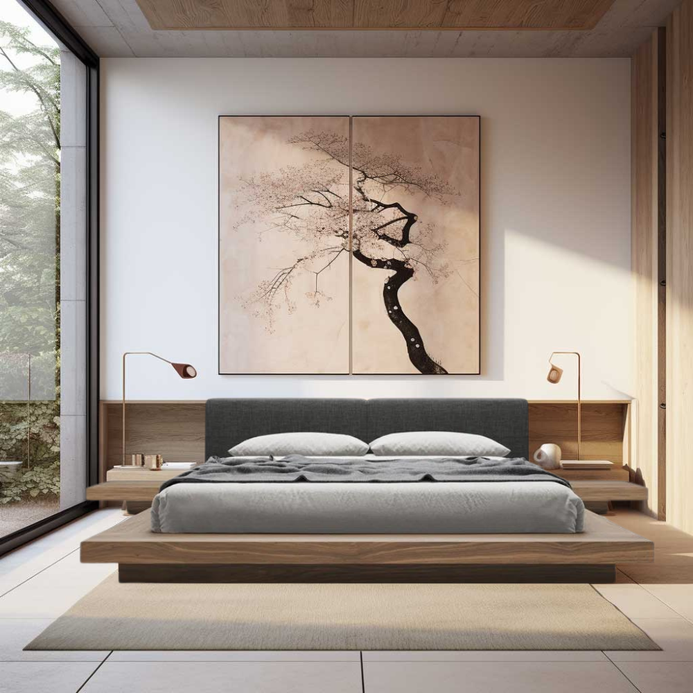 Japandi Tatami Bed