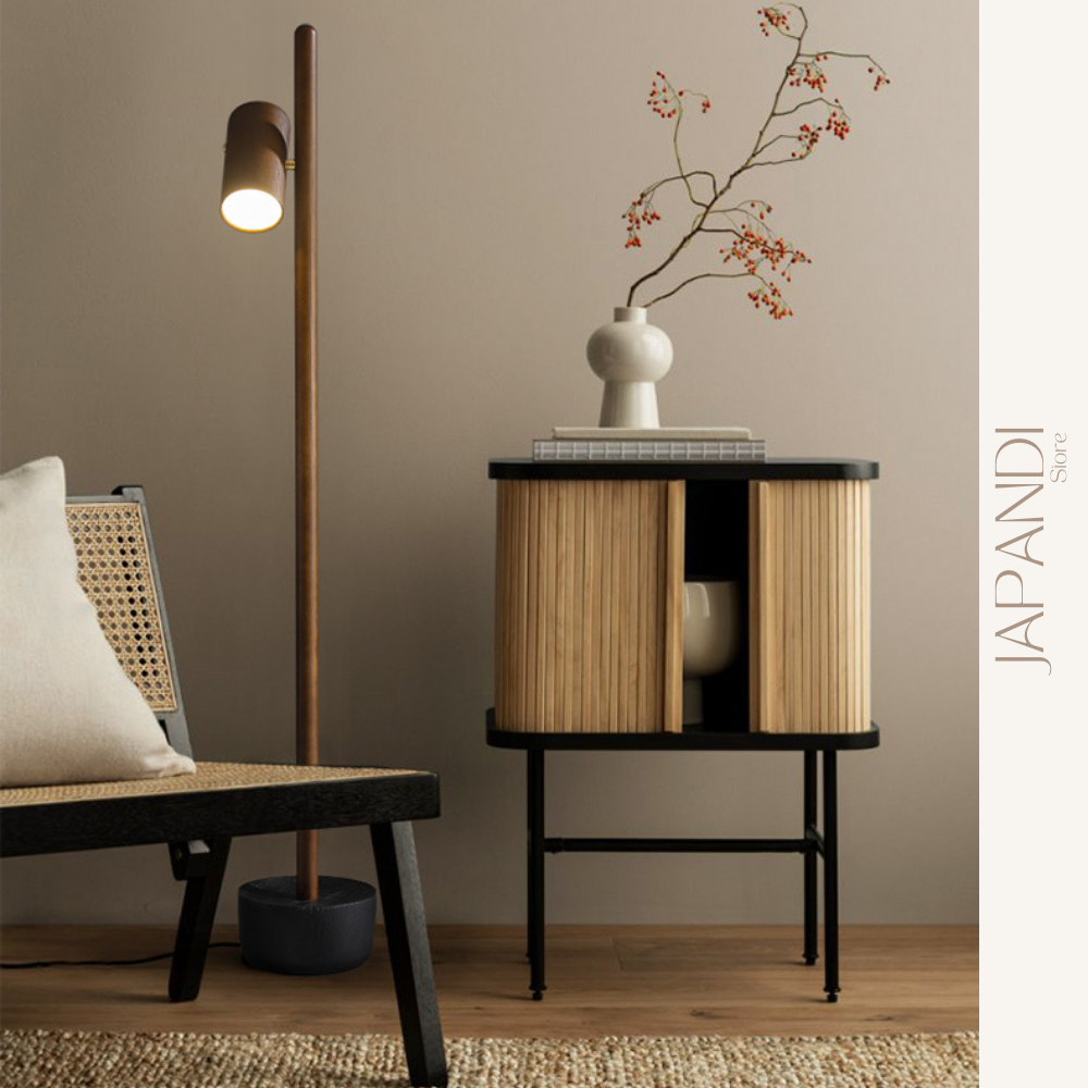 Wooden Japandi Floor Lamp | Japandistore®