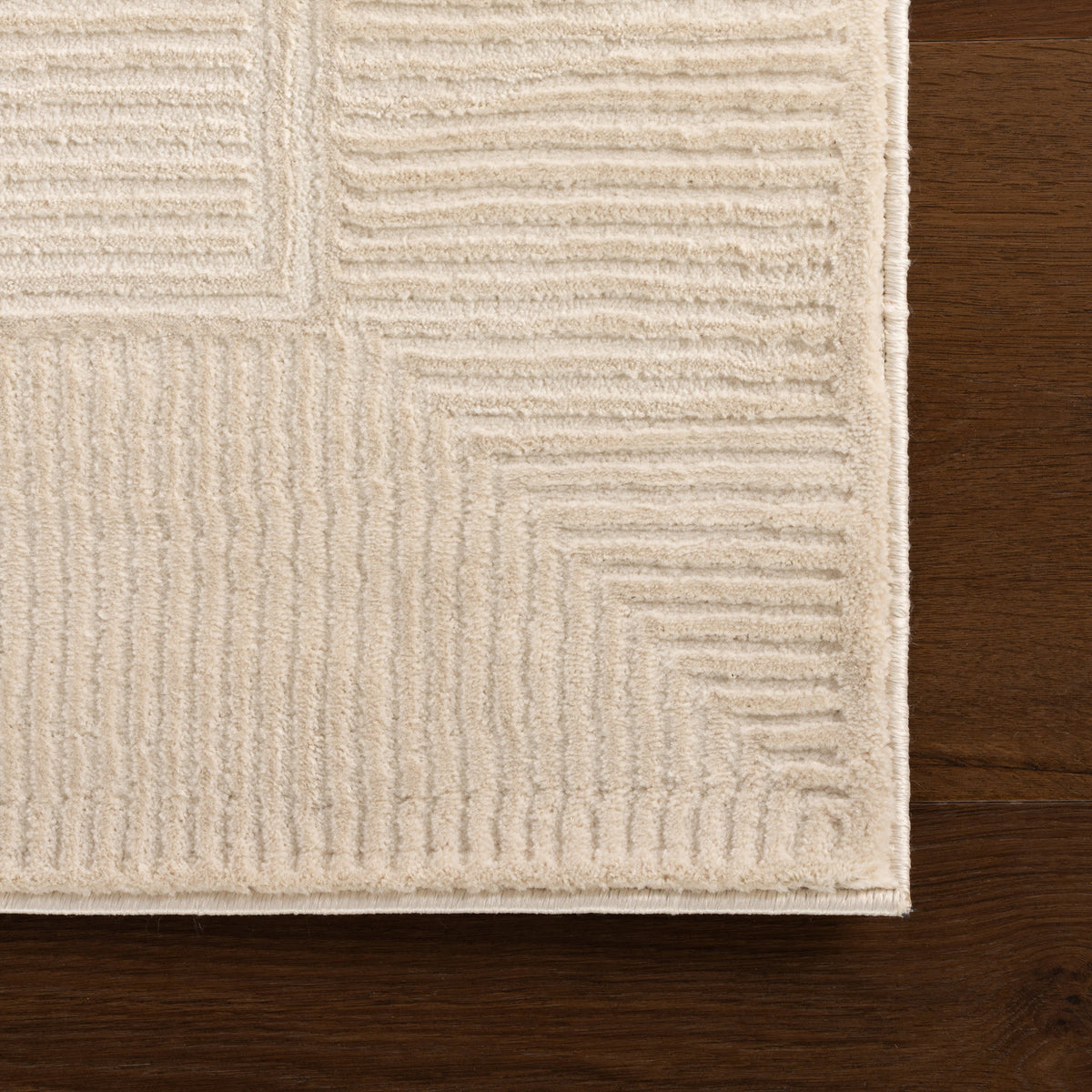 Japandi Washable Bordered Rug - Tiera – view 4