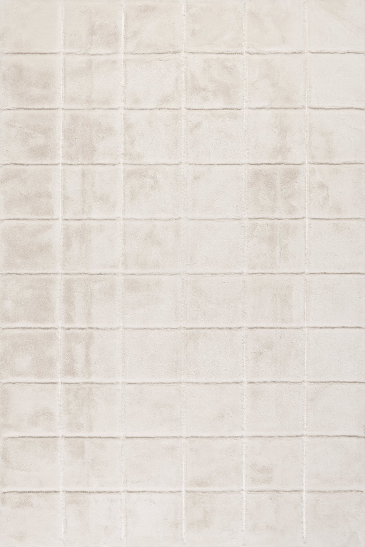 Japandi Washable Grid Rug - Tessera