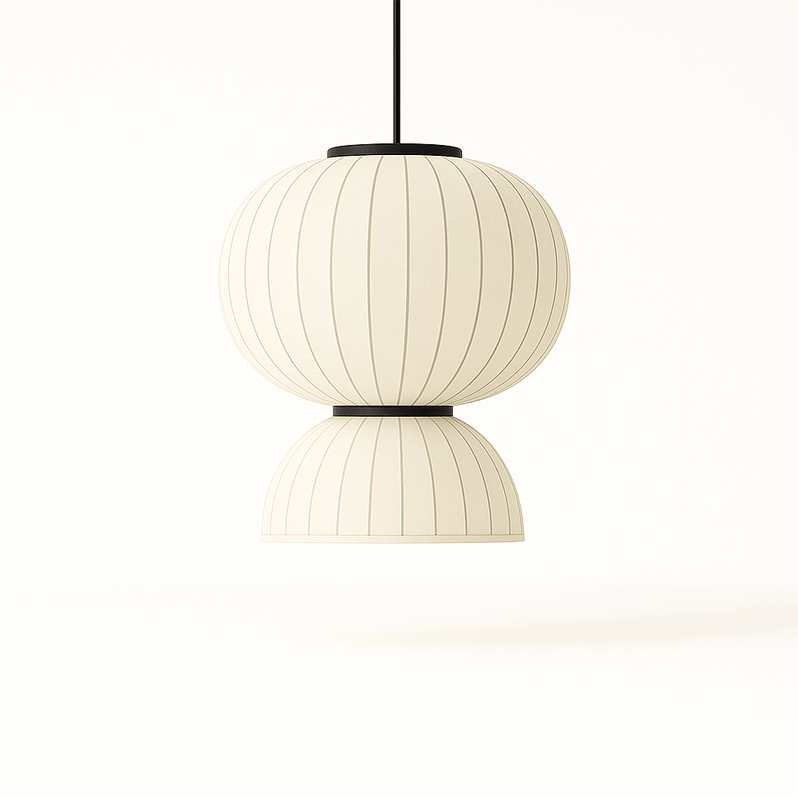 Japandi Ceramic Dome Pendant Light – Arga