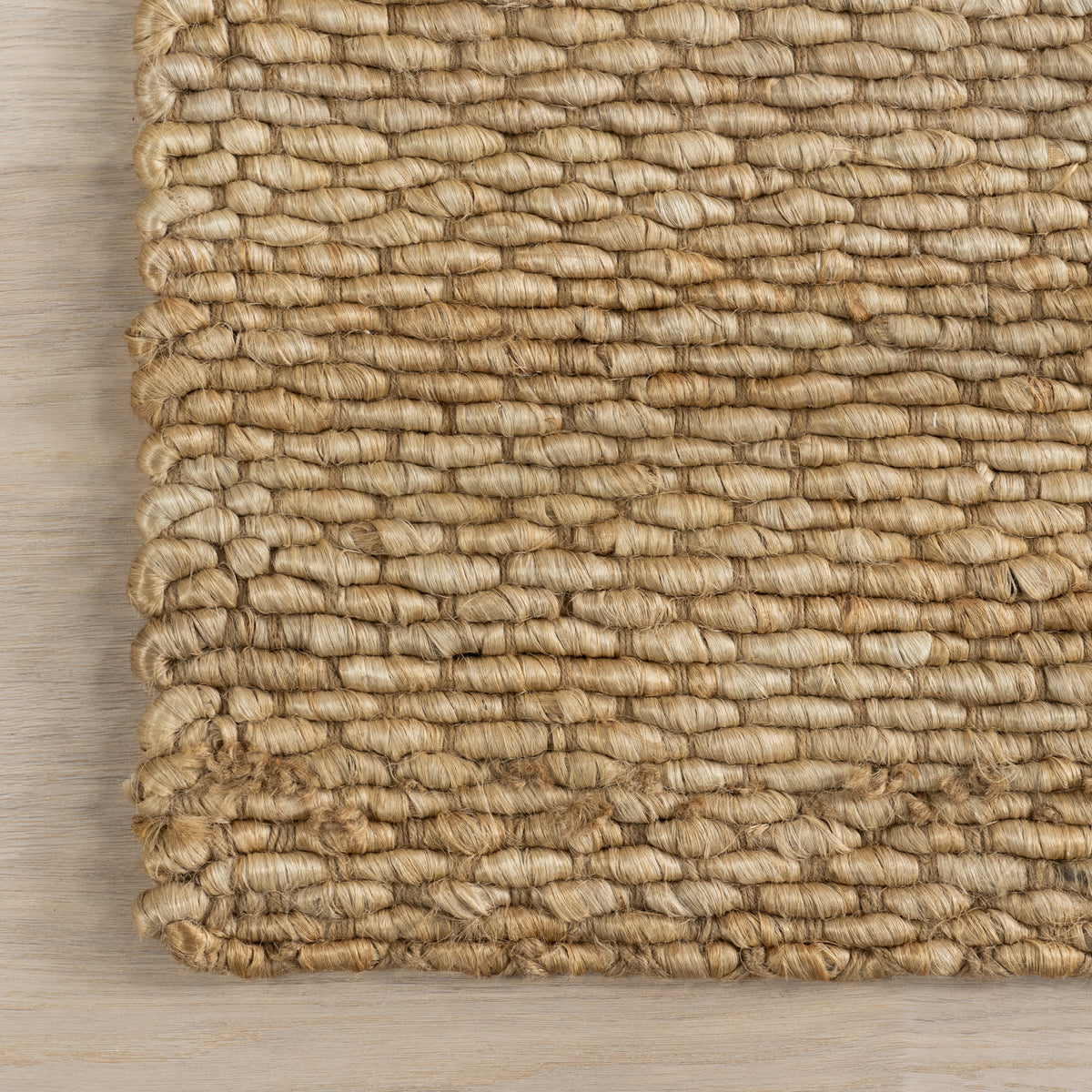 Japandi Handmade Natural Jute Rug - Handspun – view 4