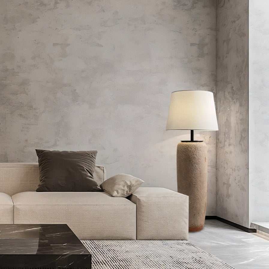 Japandi Minimalist Arched Metal Floor Lamp – Bitqu