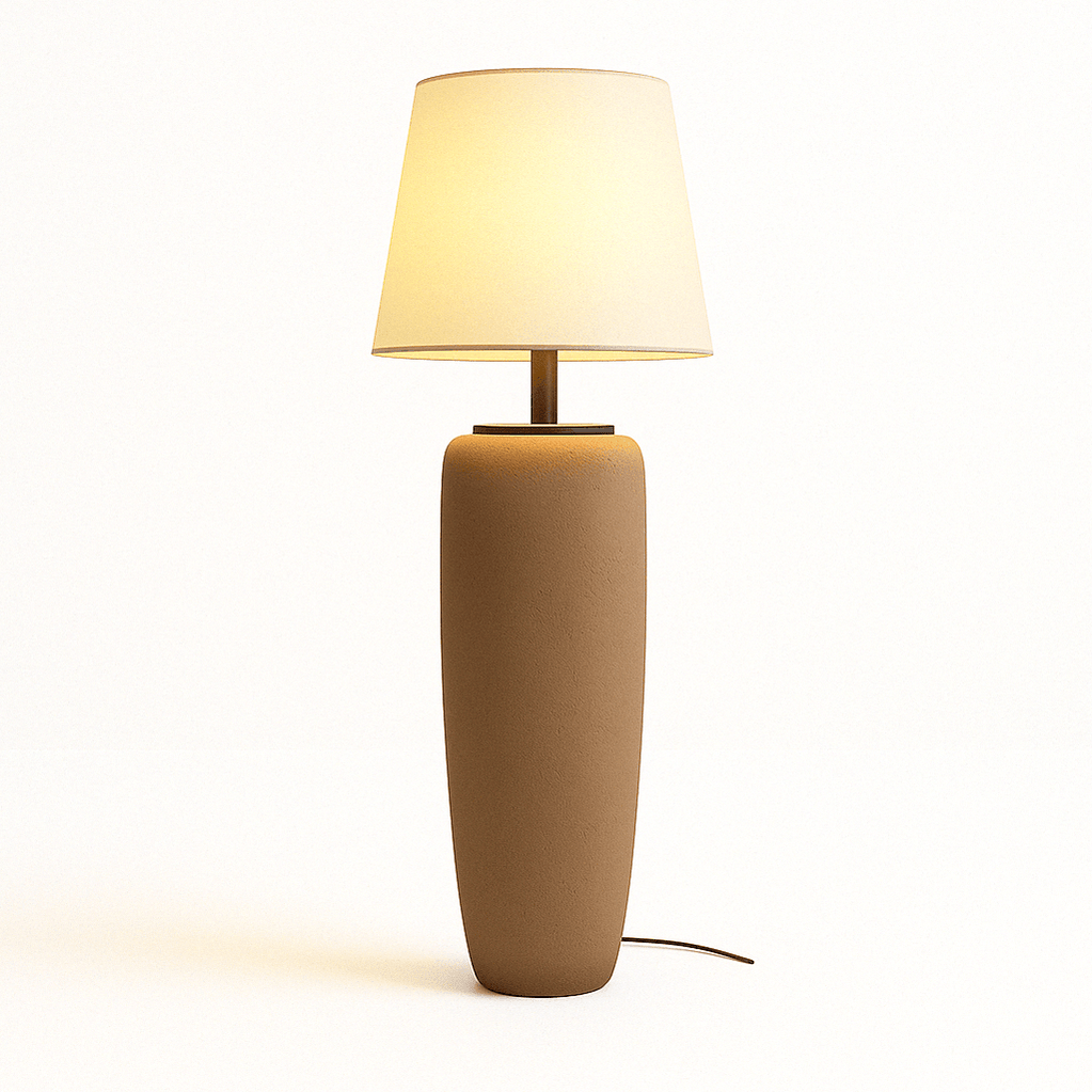 Japandi Minimalist Arched Metal Floor Lamp – Bitqu