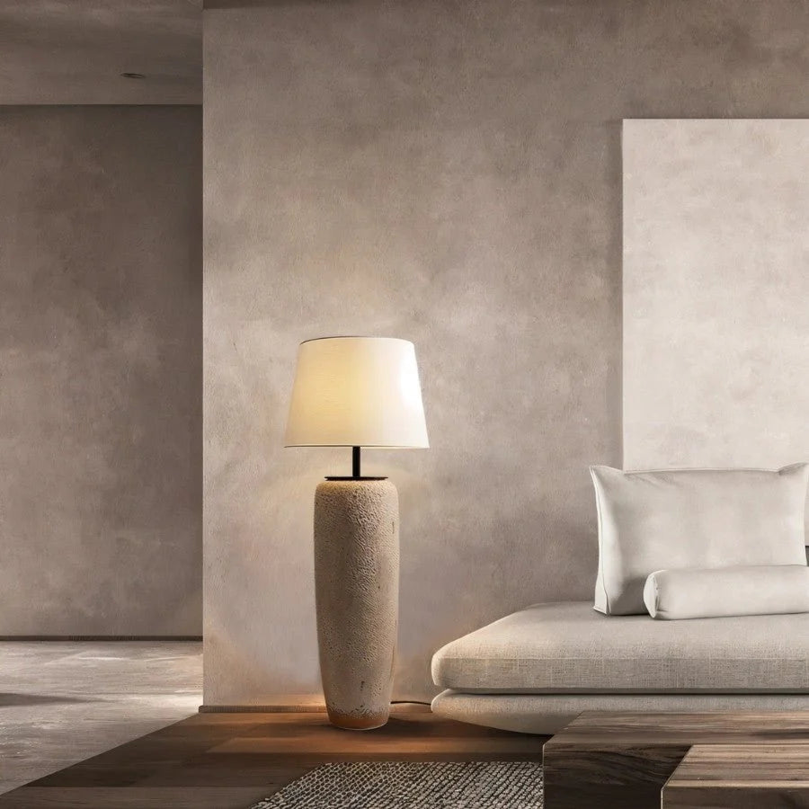 Japandi Minimalist Arched Metal Floor Lamp – Bitqu