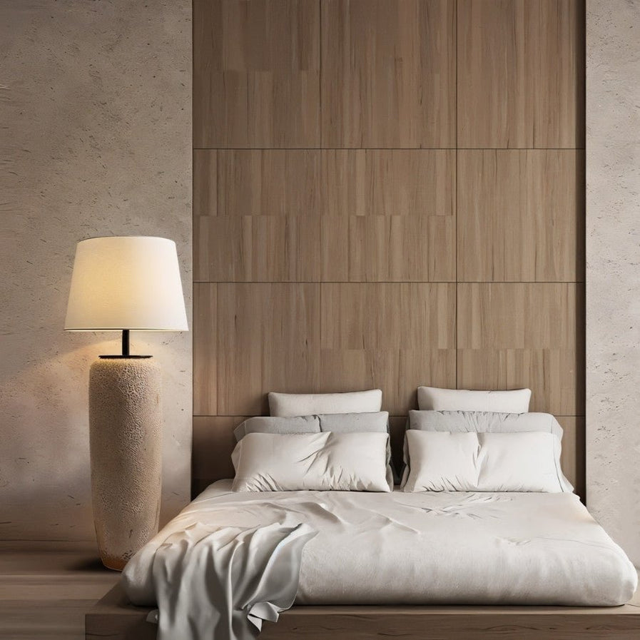 Japandi Minimalist Arched Metal Floor Lamp – Bitqu