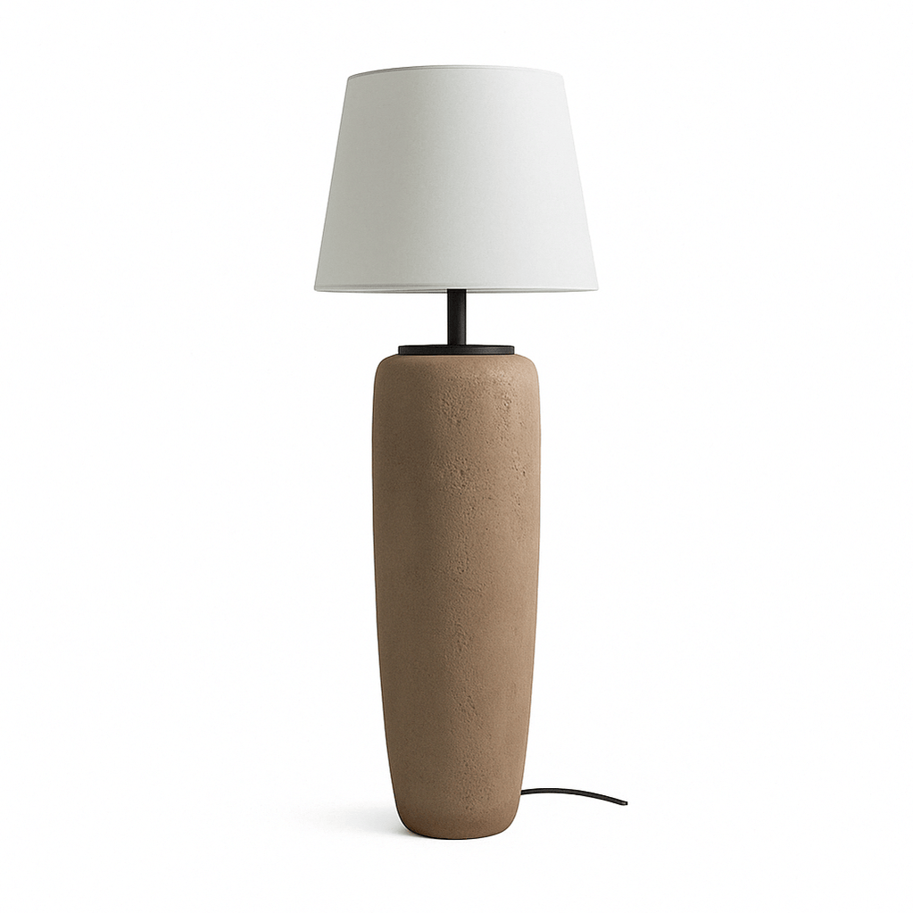 Japandi Minimalist Arched Metal Floor Lamp – Bitqu