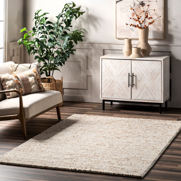 Japandi Popcorn Textured Rug