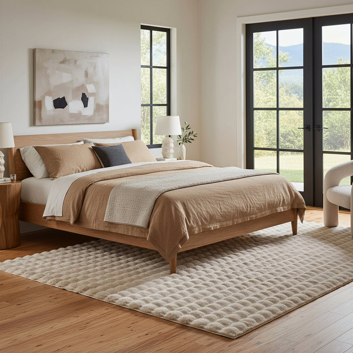 Japandi Plush Cloud Area Rug – view 2
