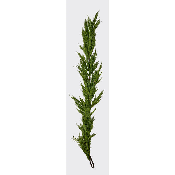 Japandi Cedar Christmas Garland, 72"