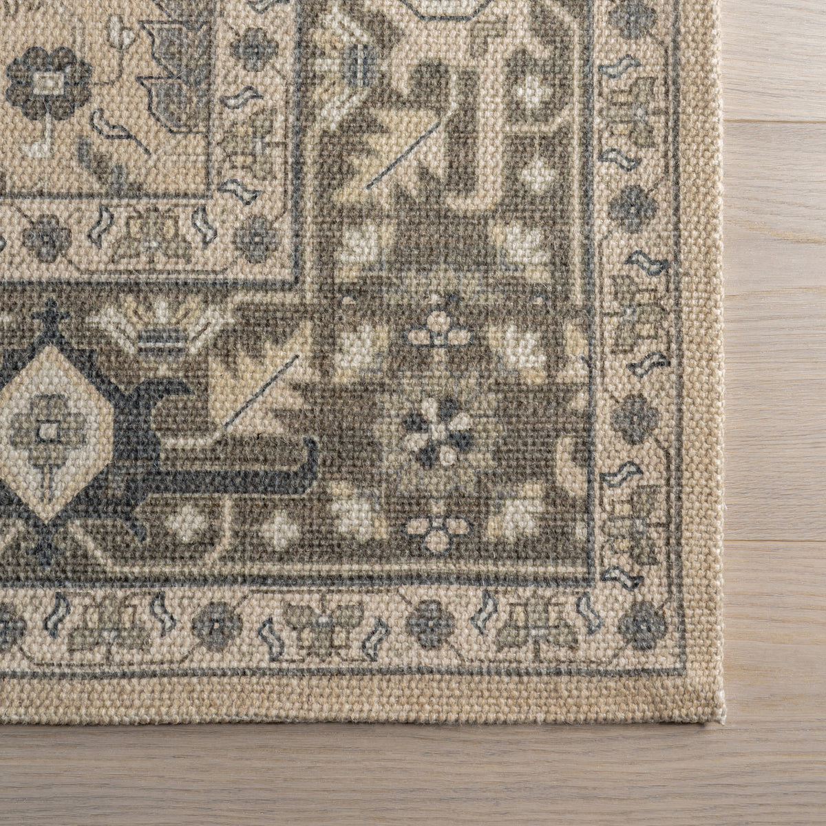 Japandi Wool & Cotton Flatweave Rug - Anastasia – view 4