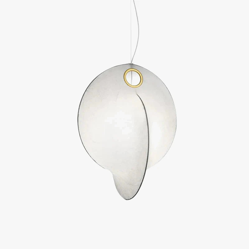 Japandi Organic Pendant Light