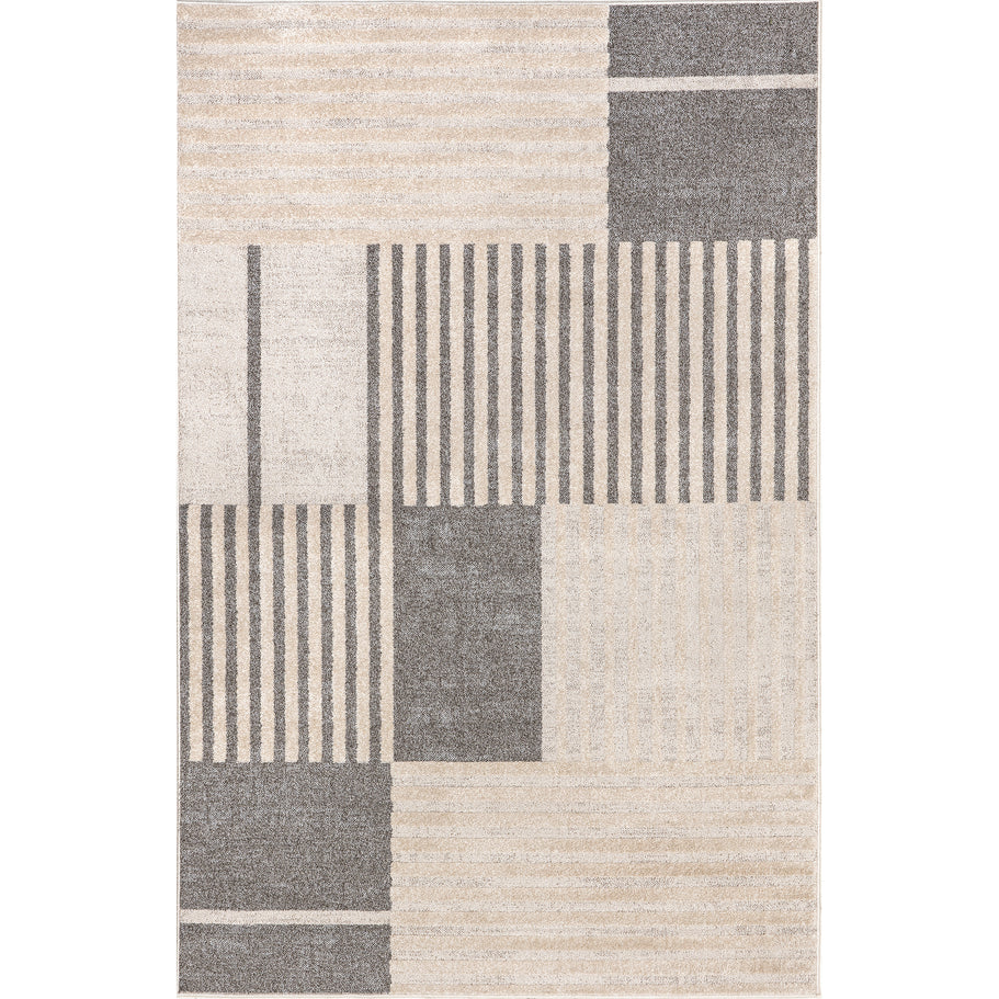 Japandi Modern Striped Rug