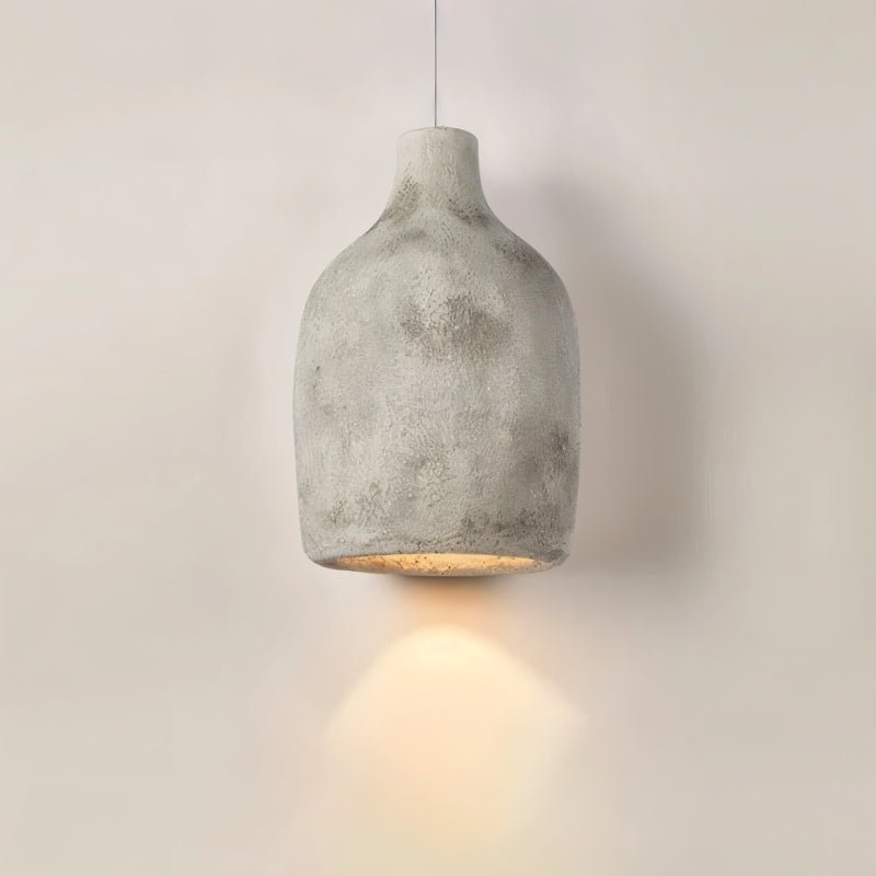 Japandi Industrial Glass Pendant Light – Darnel