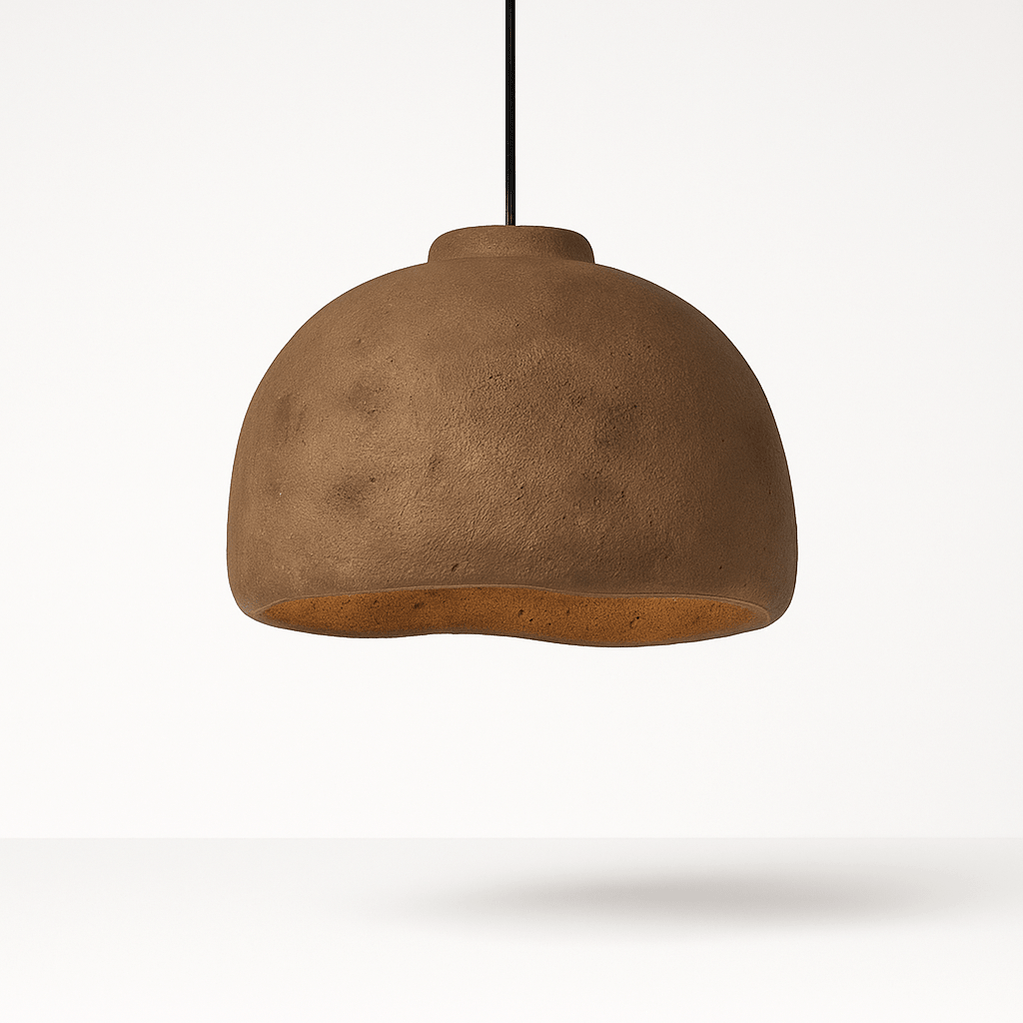 Japandi Industrial Glass Pendant Light – Darnel