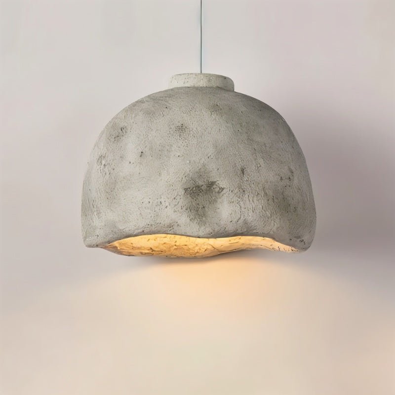 Japandi Industrial Glass Pendant Light – Darnel