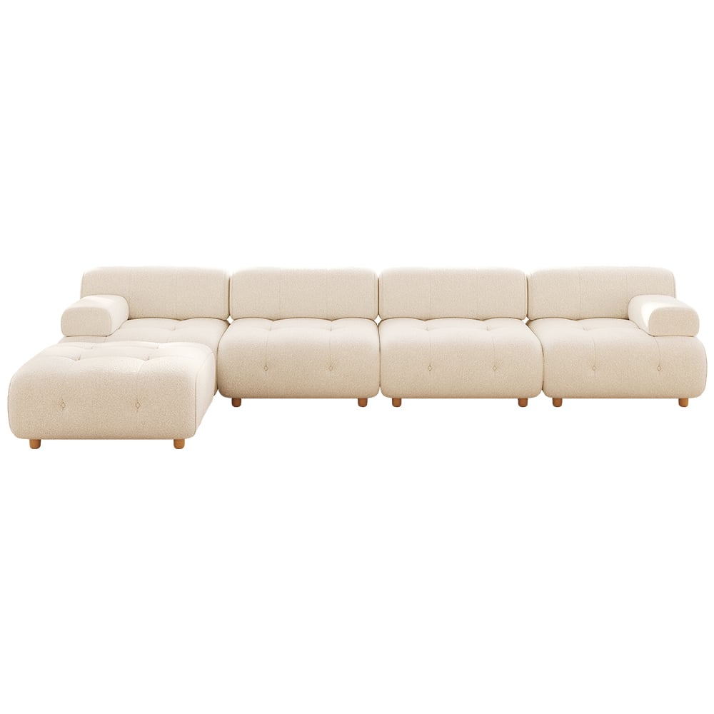 Japandi Corner Sectional Sofa