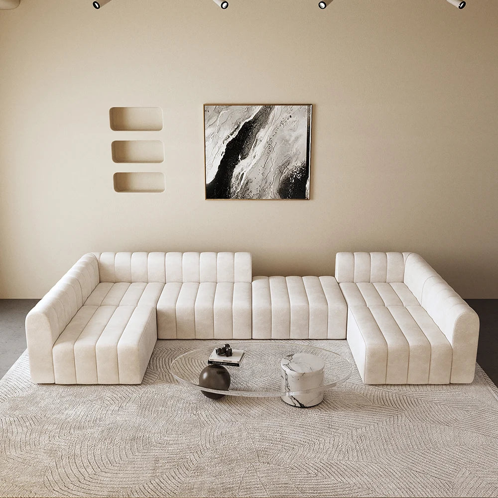 Japandi Pit Sectional Sofa Japandi Pit Sectional Sofa