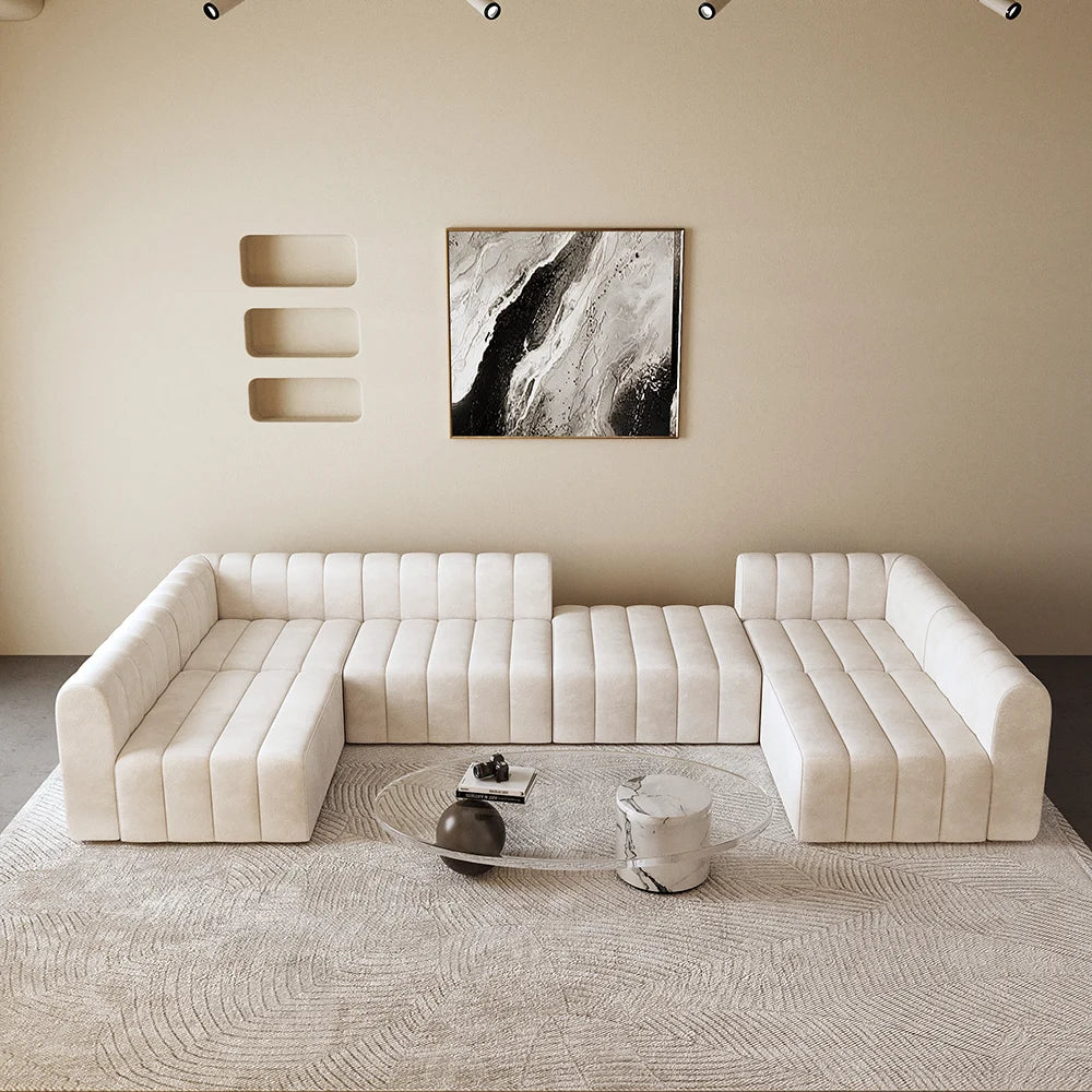 Japandi Pit Sectional Sofa