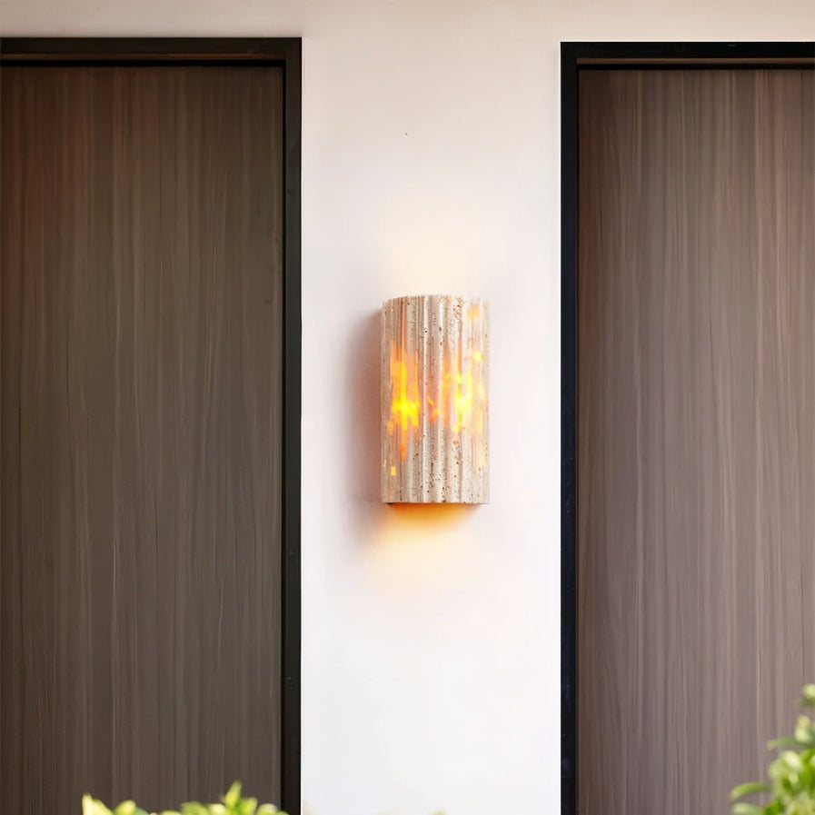 Japandi Soft Curved Wall Lamp With Diffused Glow – Diuha