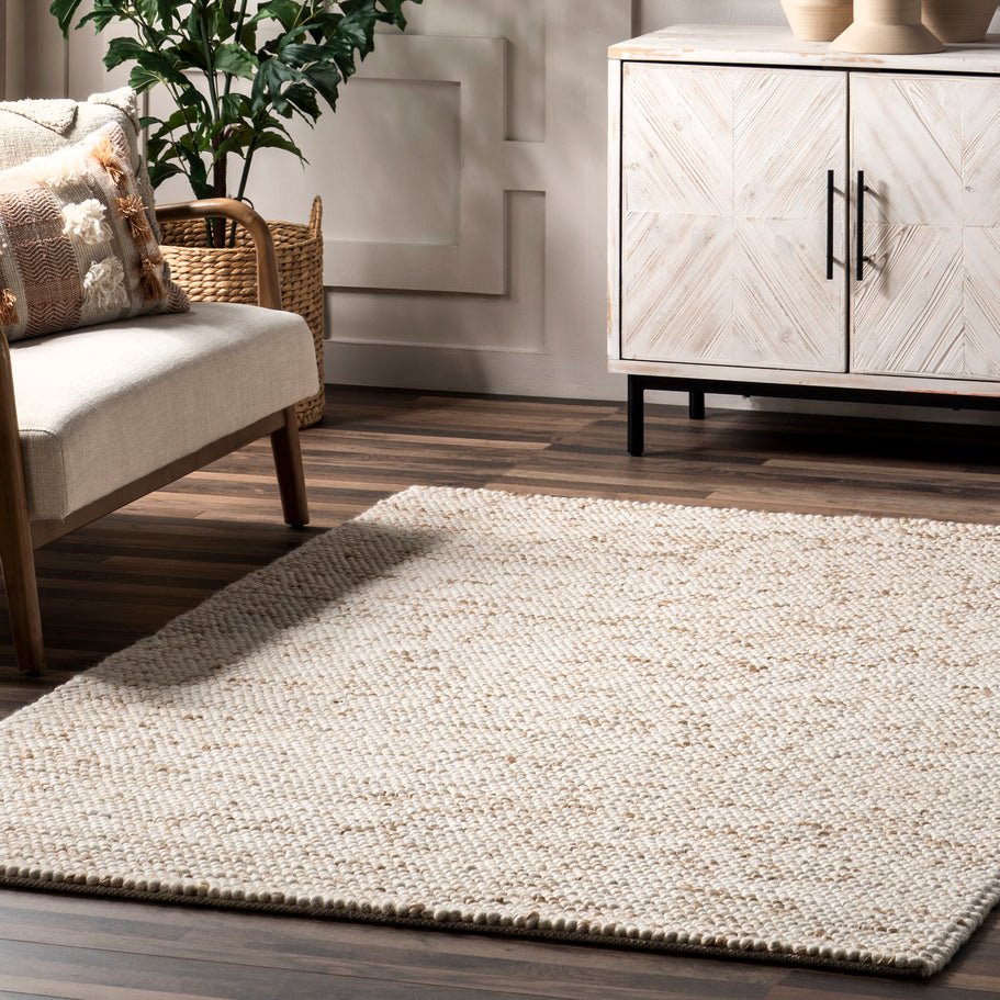 Japandi Popcorn Textured Rug