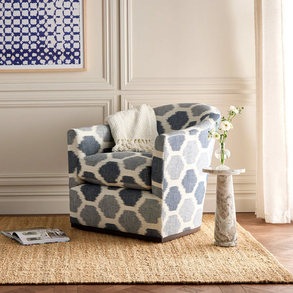 Japandi Striped Flatweave Jute Rug - Toland