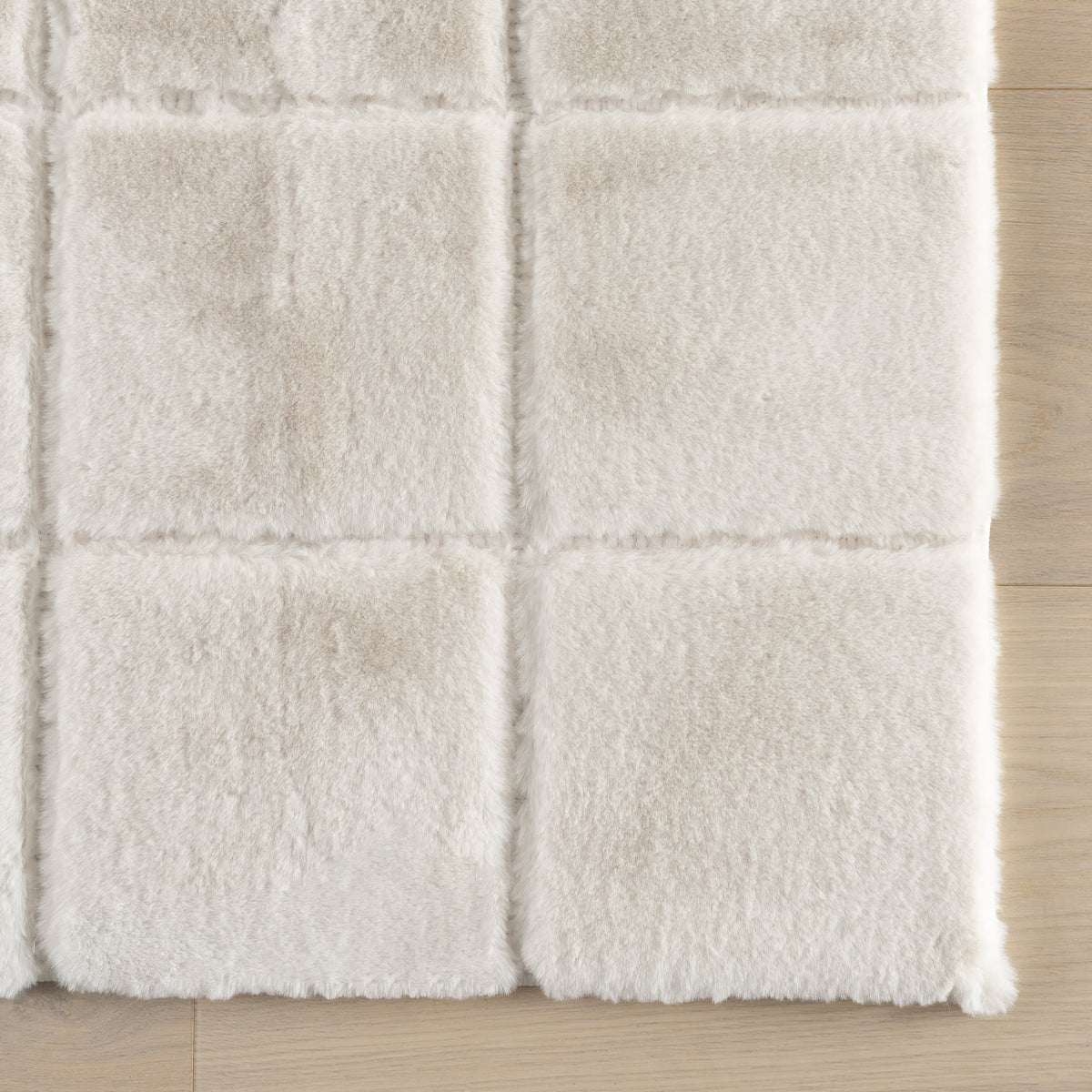 Japandi Washable Grid Rug - Tessera – view 4