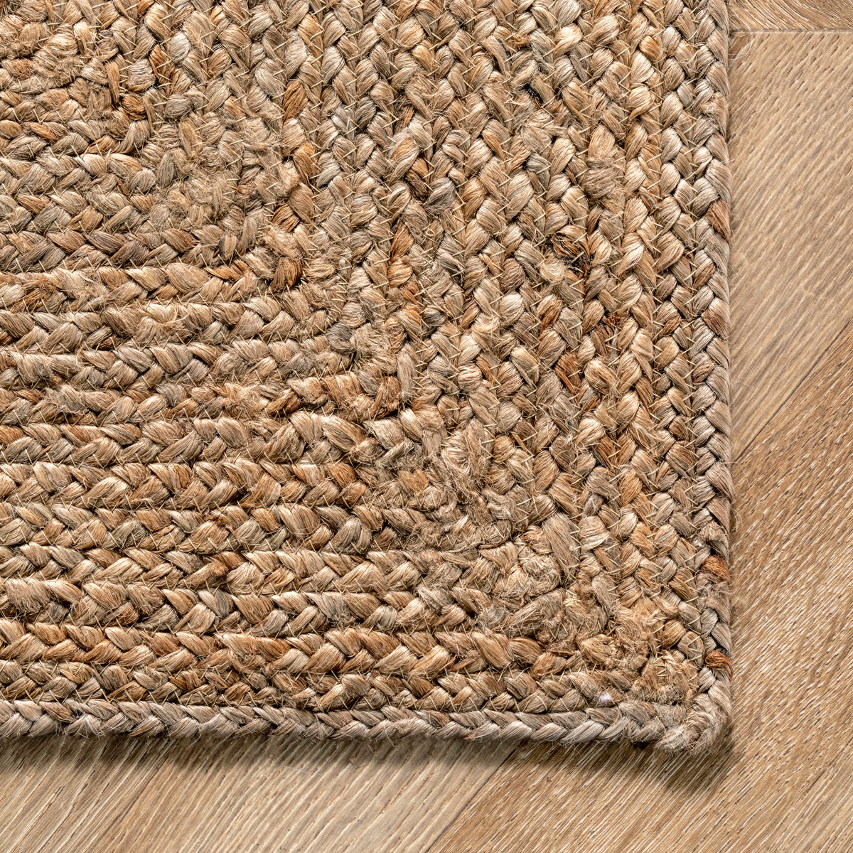 Japandi Tiled Jute Rug - Juniper – view 3