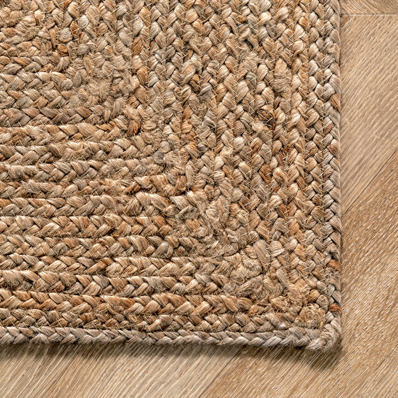 Japandi Tiled Jute Rug - Juniper