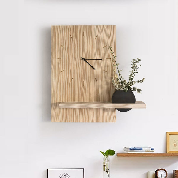 Japandi Wood Wall Clock