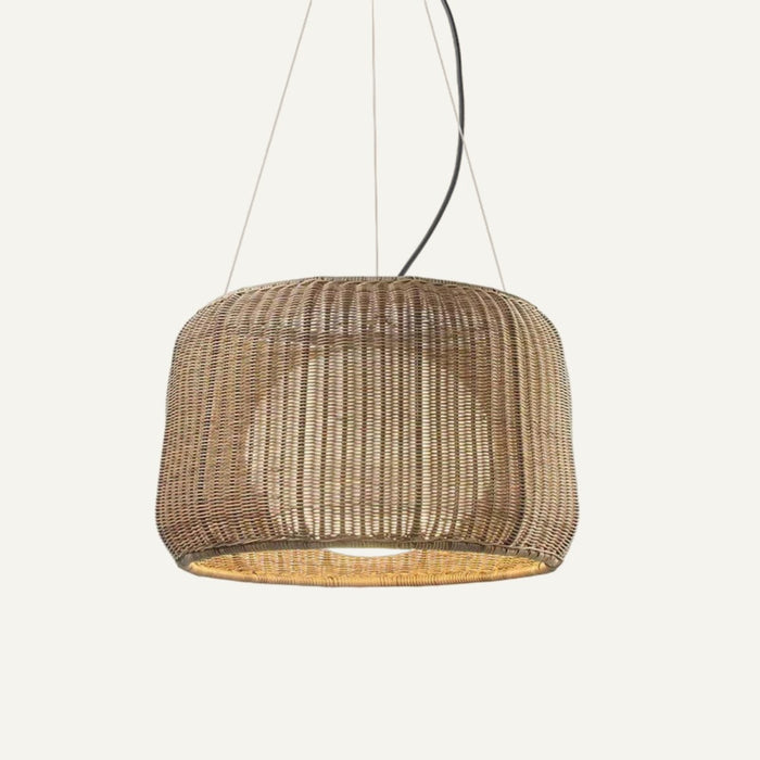 Japandi Tapered Glass Pendant Light – Feor