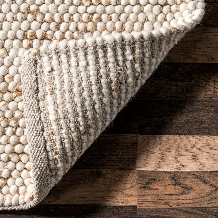 Japandi Popcorn Textured Rug