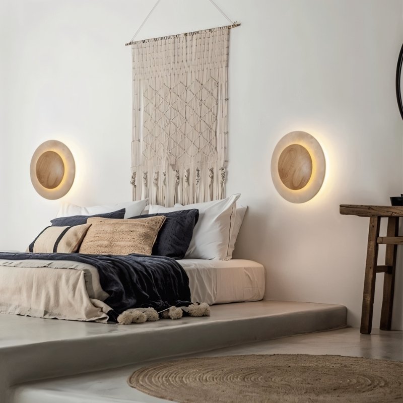 Japandi Rounded Dome Wall Lamp – Jenal