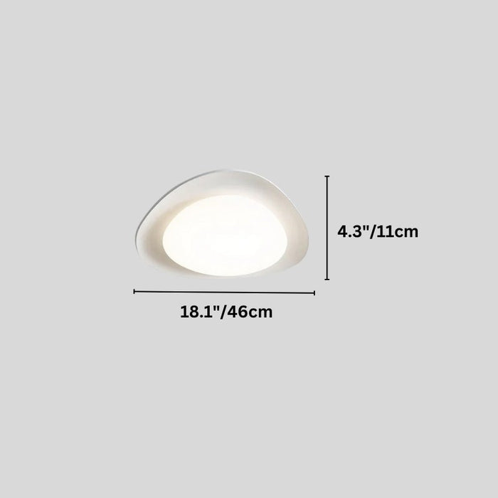 Japandi Sculptural Ceiling Light – Malfi