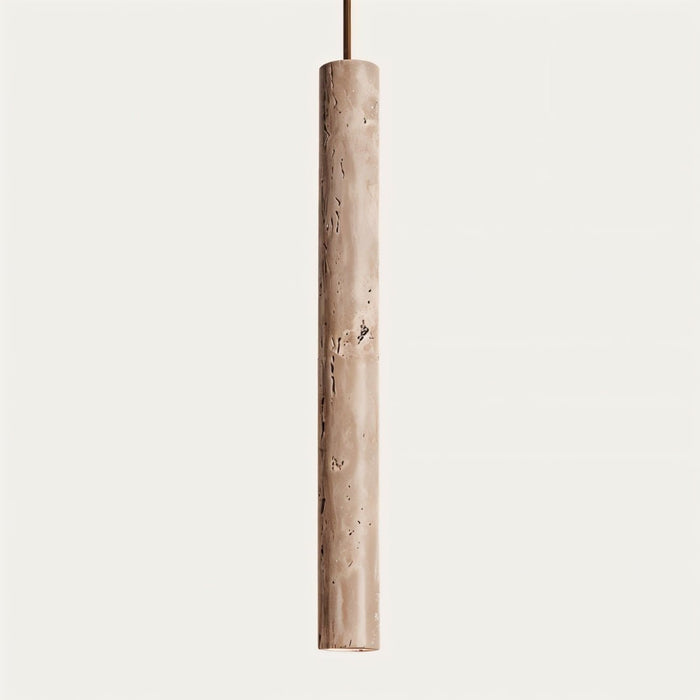 Japandi Sculpted Wood Pendant Light – Marus
