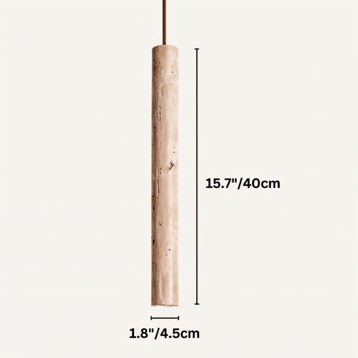 Japandi Sculpted Wood Pendant Light – Marus