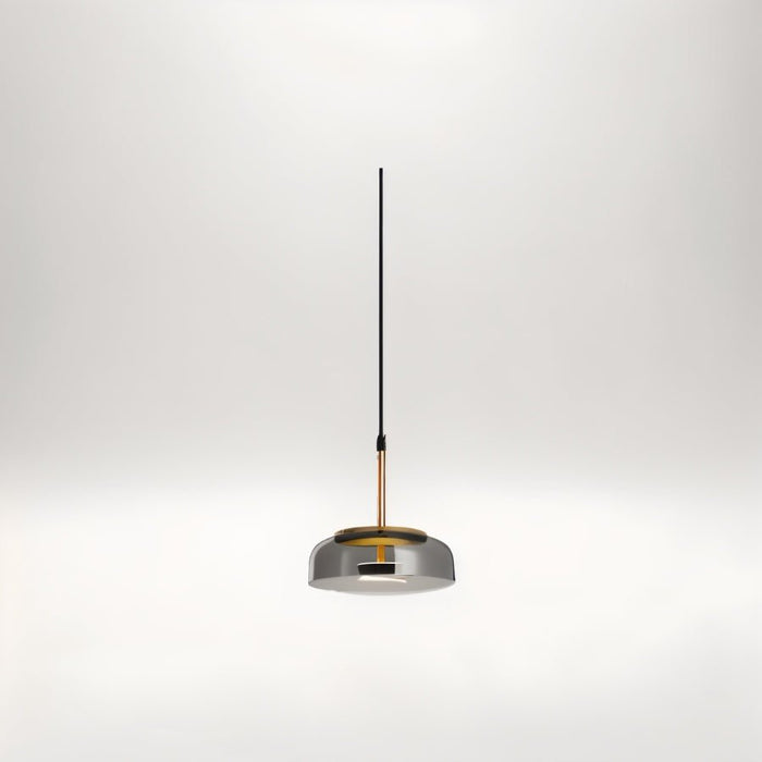 Japandi Linear Brass Chandelier – Nordlite