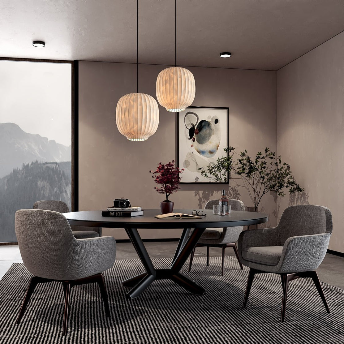 Japandi Sculptural Pendant Light – Patinka