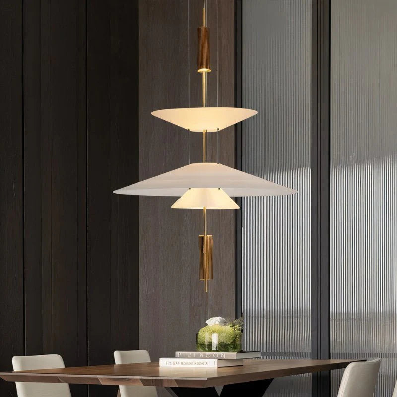 Japandi Matte Glass Pendant Light – Reiko