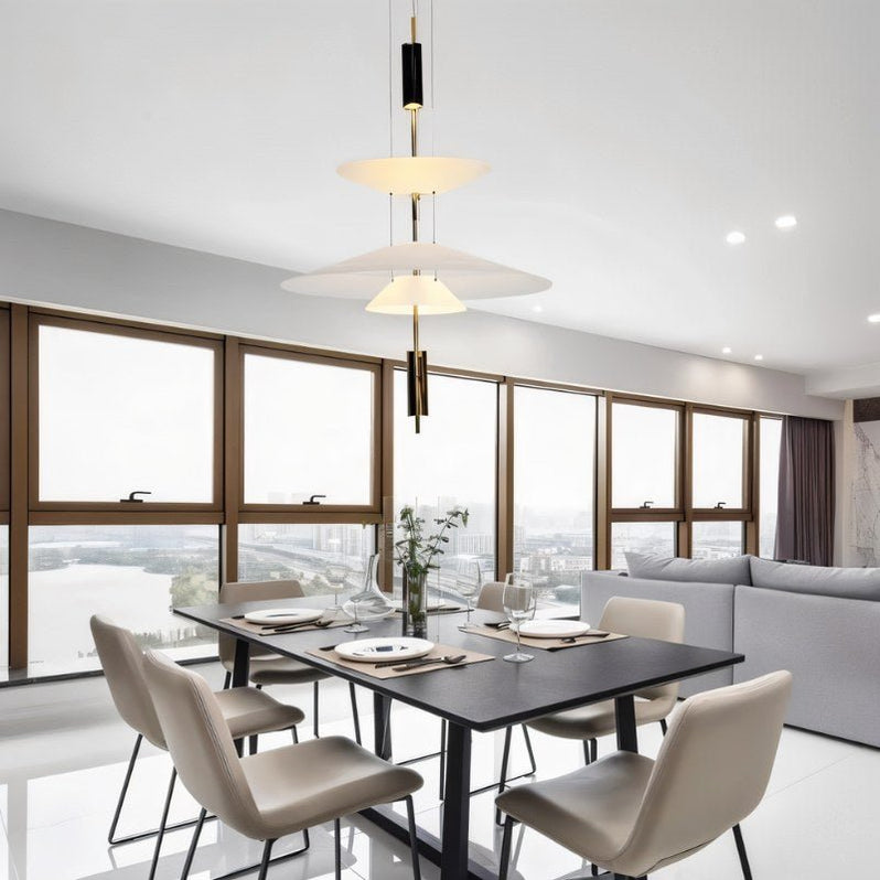 Japandi Matte Glass Pendant Light – Reiko