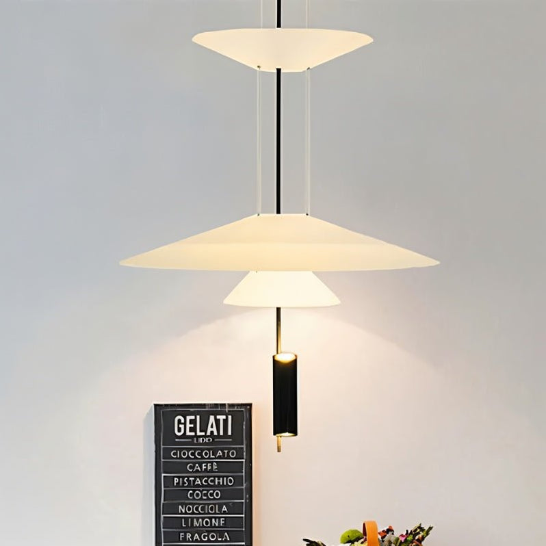 Japandi Matte Glass Pendant Light – Reiko