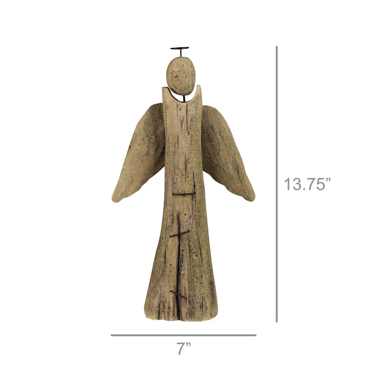 Wood angel dimensions